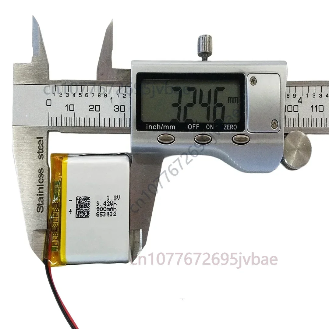 653432 Universal 073538 704040 753537 143840 144040 Lithium Polymer Battery for Law Enforcement Instrument Recorder