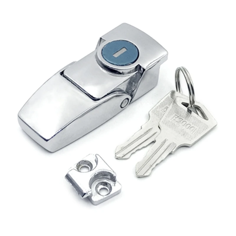 Cabinet Toggle Hasp Catch Lock with Keys