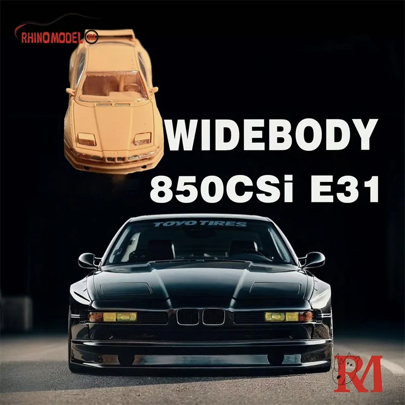 

Модели автомобилей Rhino Model RM 1:64 GT40 / 850CSi E31 / GT S из литого металла, подарки