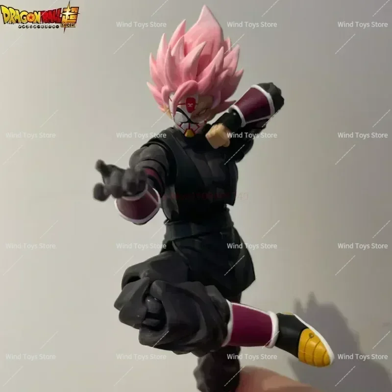 Original Action Figure Devil Fit Dragon Ball S.H.Figuarts SHF Ultimate Atrocious Black Goku Zamasu, Anime Model, Gift Toy