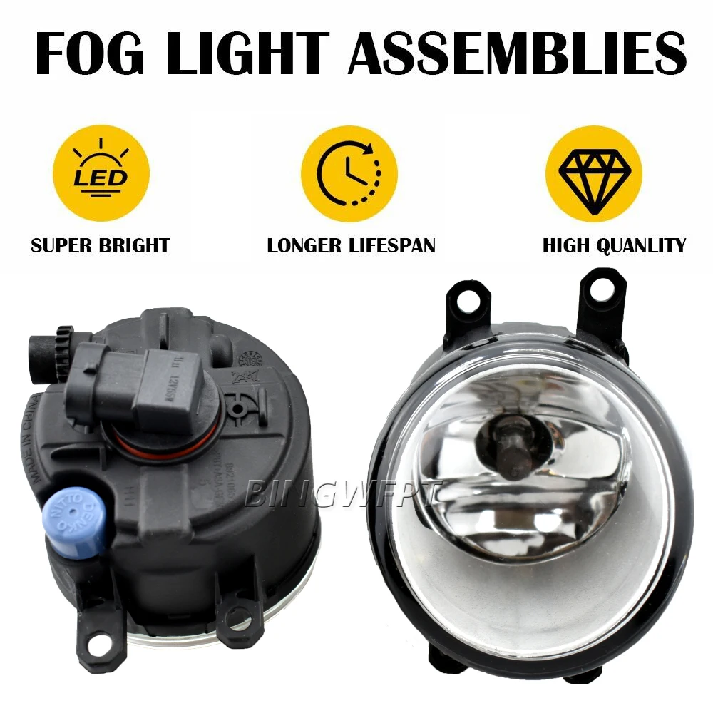 Luces antiniebla LED para coche, iluminación para Toyota RAV 4, March 3, ACA3, Ace, ALA3, GSA3, ZSA3, 2006-2012