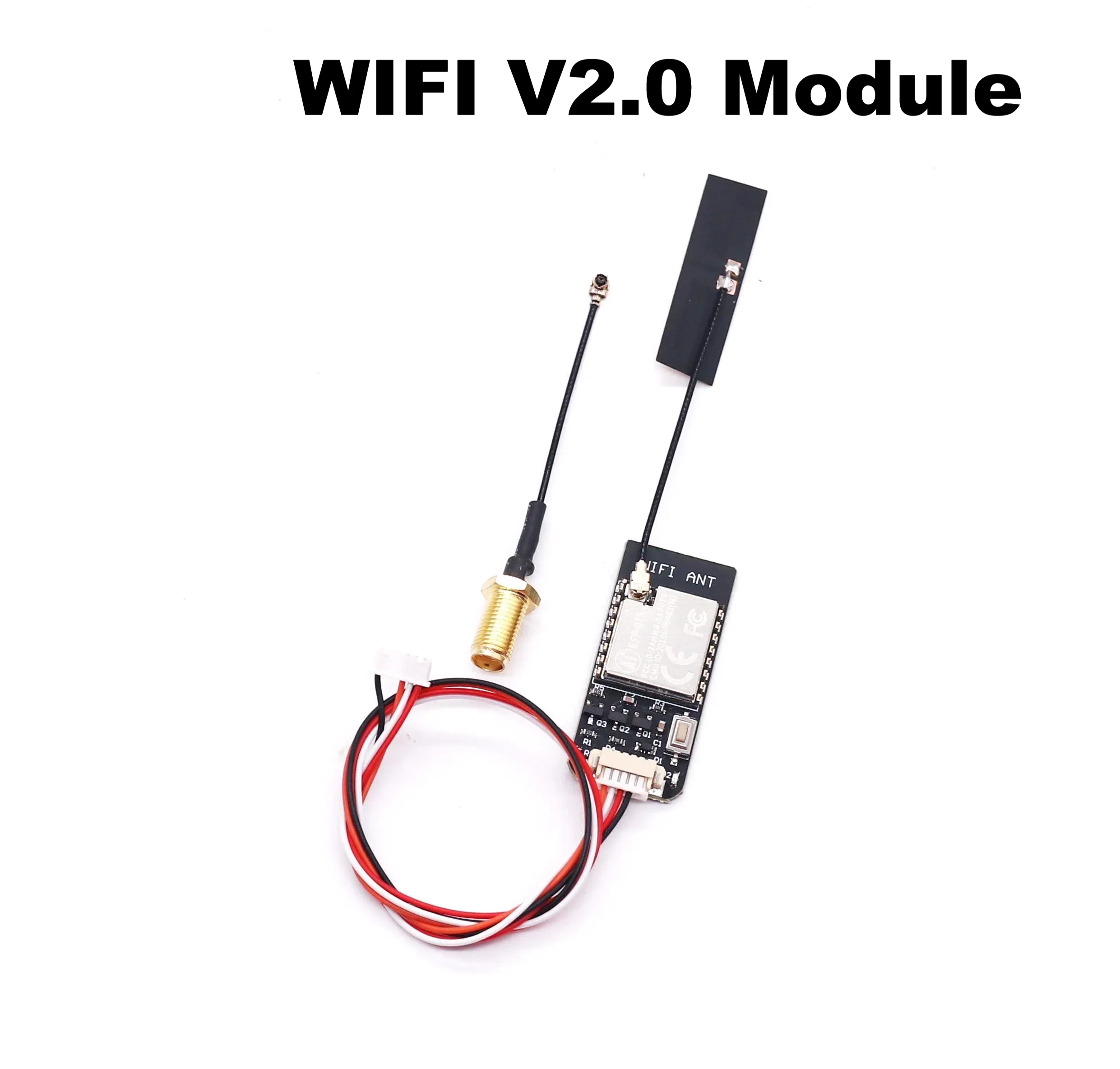 ワイヤレス Wifi V1.0 V2.0 V3.0 無線テレメトリモジュール、アンテナ付き、MAVLink2 用、Pixhawk APM フライトコントローラー、スマートフォン、FPV 用