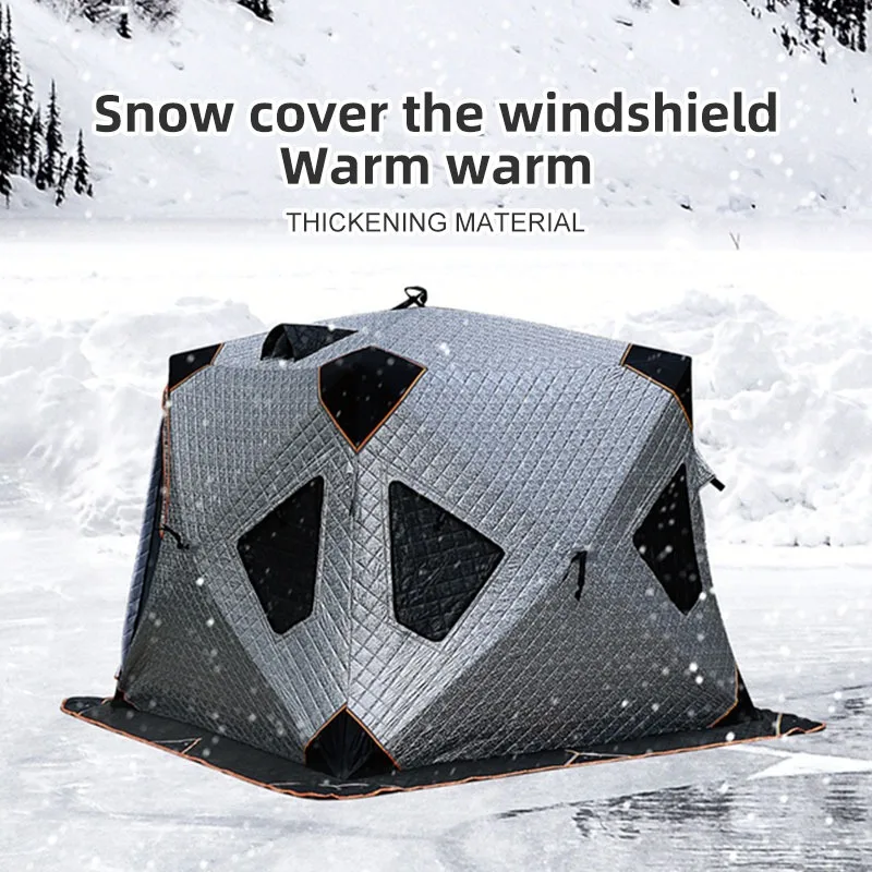 

YOUSKY Winter Ice Fishing Outdoor Camping with Cotton Tents Sauna Tents for Warmth Customizable Chimney Tents Camping Equipment