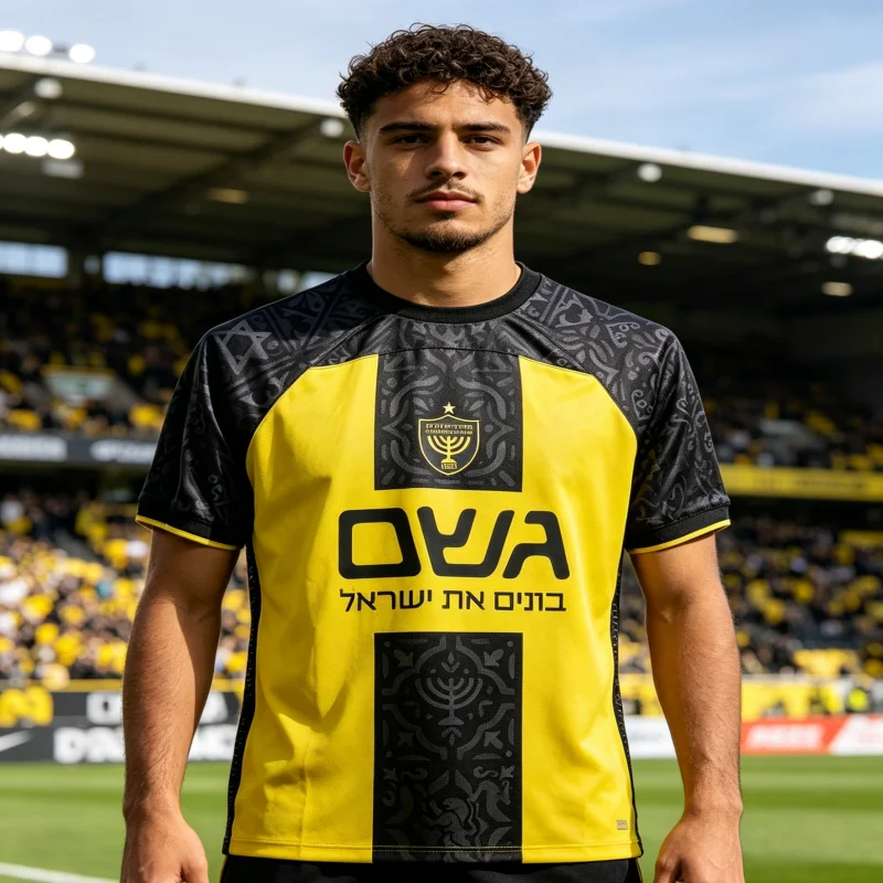 2026 New Hot Selling Hot Israel Beitar Jerusalem Quick Drying Breathable Outdoor Sports T-shirt Training Suit - Parent-child