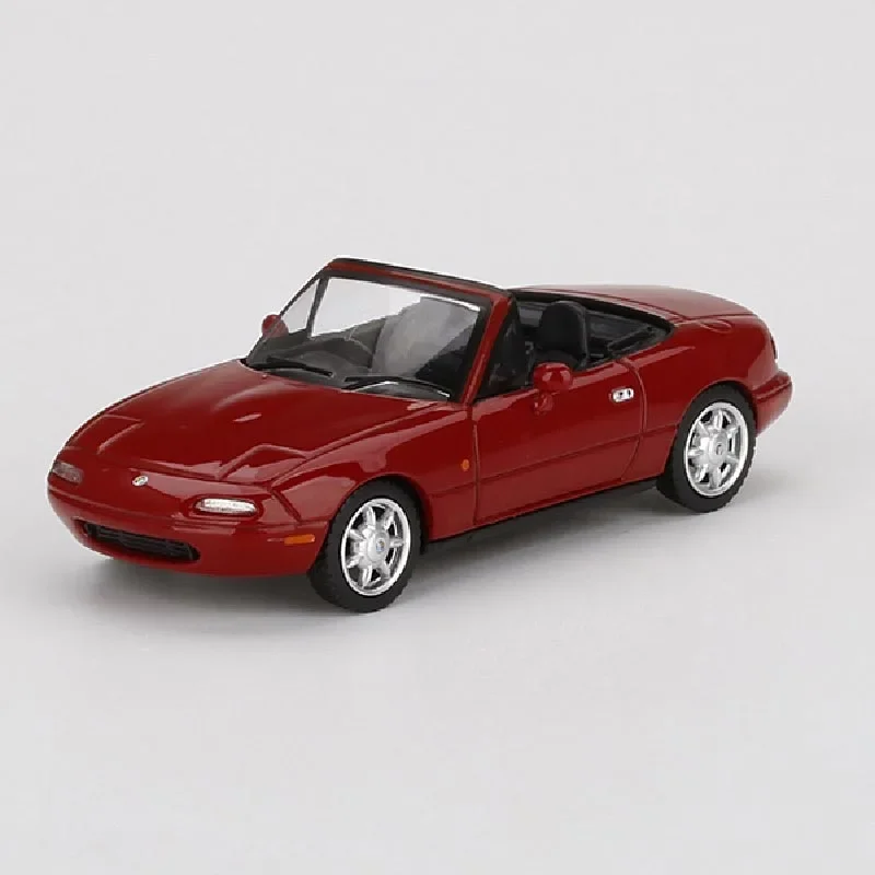 Diecast 1/64 Mazda Miata MX-5 Model Car Mazda Simulation Alloy Play Vehicle Adult Collection Display Gifts for Boys