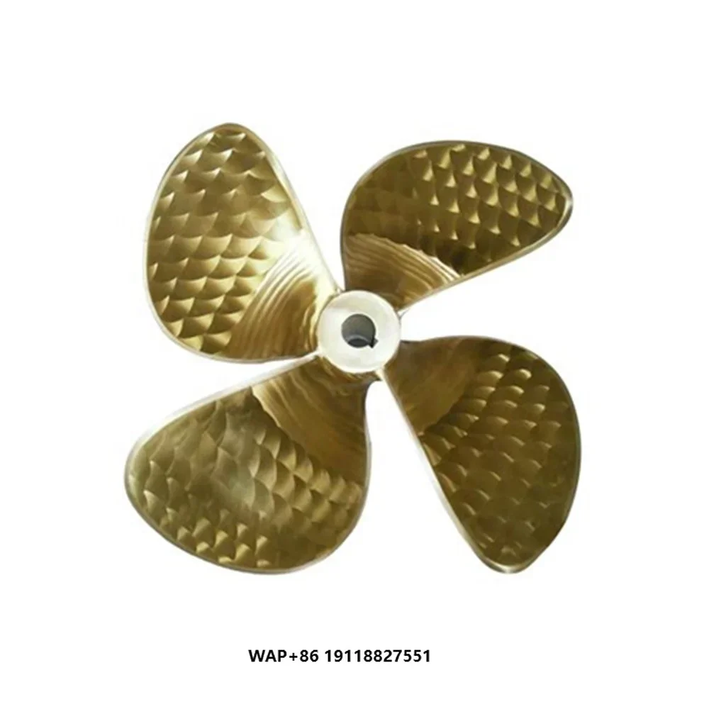 Hot Sale Tugboat Use Copper Cu1 Cu2 Cu3 Cu4 Material 4 Blades 20'' Marine Bronze Propellers