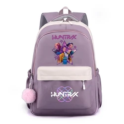 Fat Cat Backpack Pusheen Printe Female Male Nylon Simple Large-capacity Solid Color Schoolbag Insert Buckle Laptop knapsack