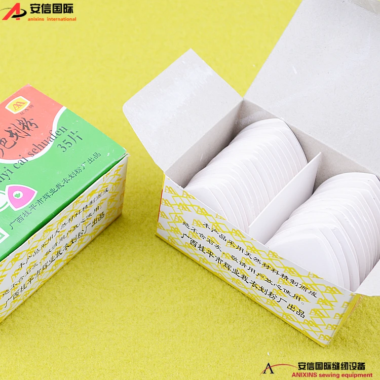 35PCS/BOX Double A Brand Color Tailoring Tailor's Chalk Painting Powder Cutting Scribing Chalk Sewing Tailor Tools High Quality
