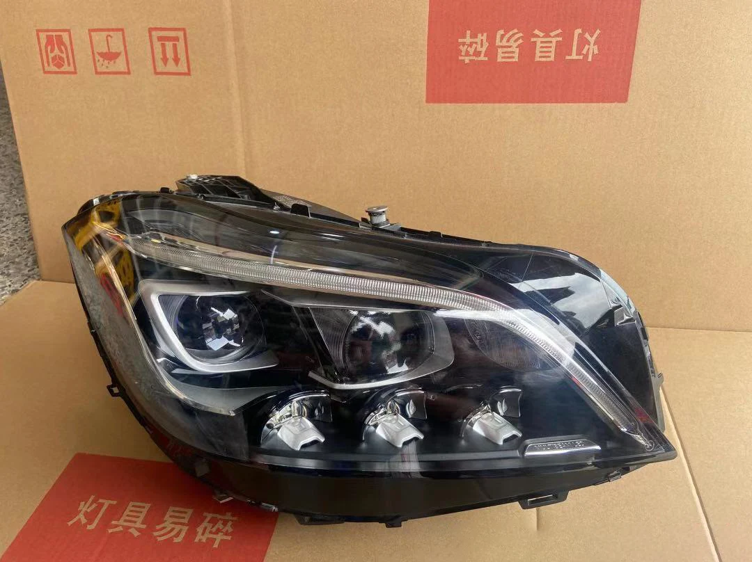 High Quality LED Headlight for 18-20 Mercedes Benz CLS Class W218 LED headlamp Headlights Yellow White 12V 6000K