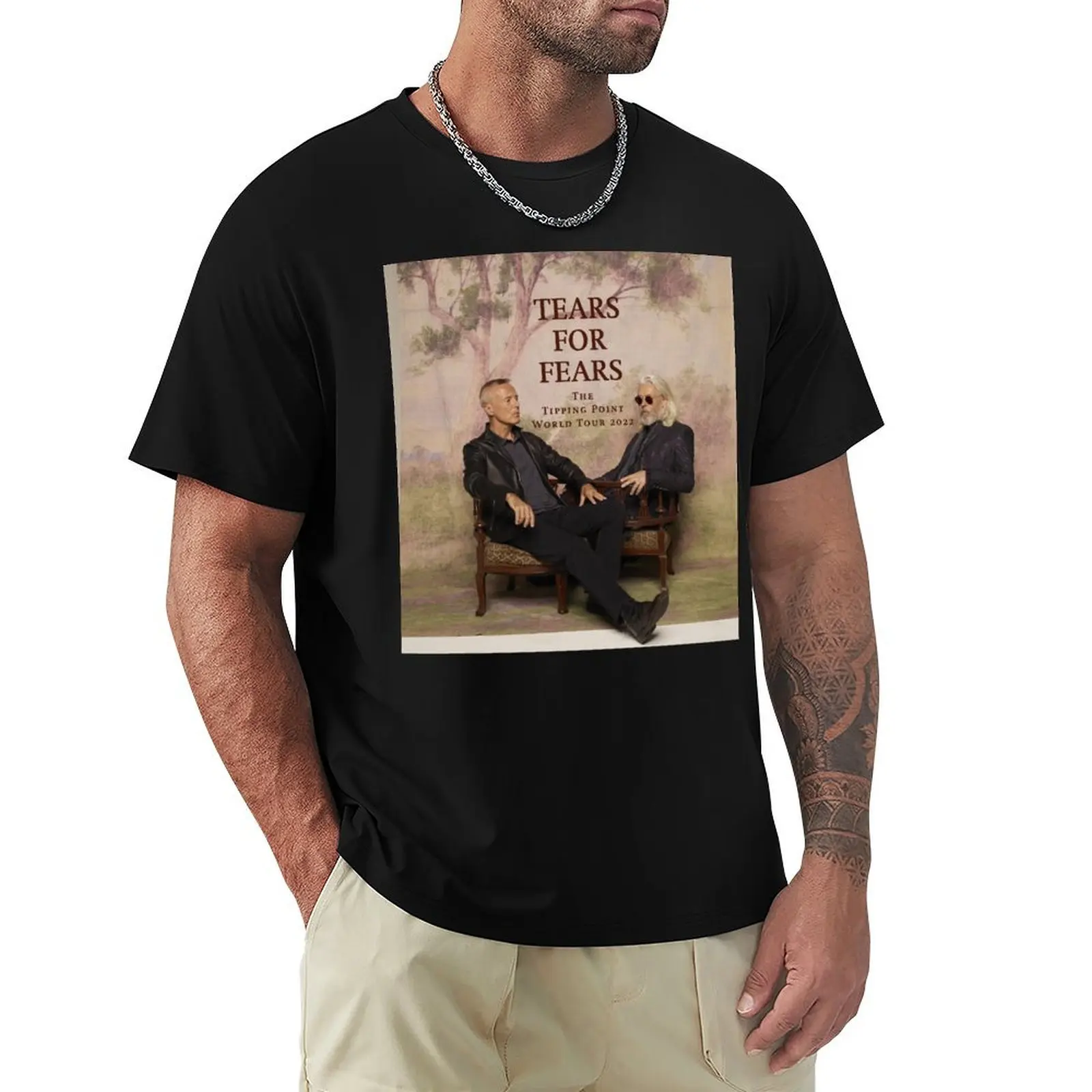 Siang 2022 For Fears T-Shirt Basic Simple Casual Short Sleeve Tee