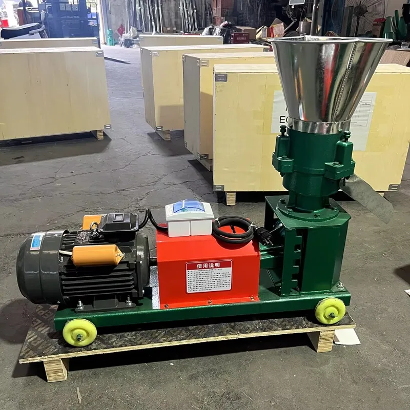 New 400 kg Per Hour 2-12 Pellet Livestock Feed Processing Machine   Engine Feed for Poultry and Livestock