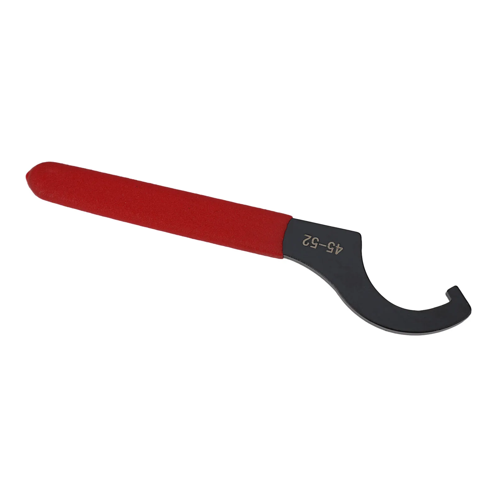 45-48HRC Hakenschlüssel mit rutschfestem Griff, schwarz oxidiert, für Rundmuttern, Typ C, 38-42 mm/45-52 mm/55-62 mm/68-72 mm Werkzeug – Detail 9
