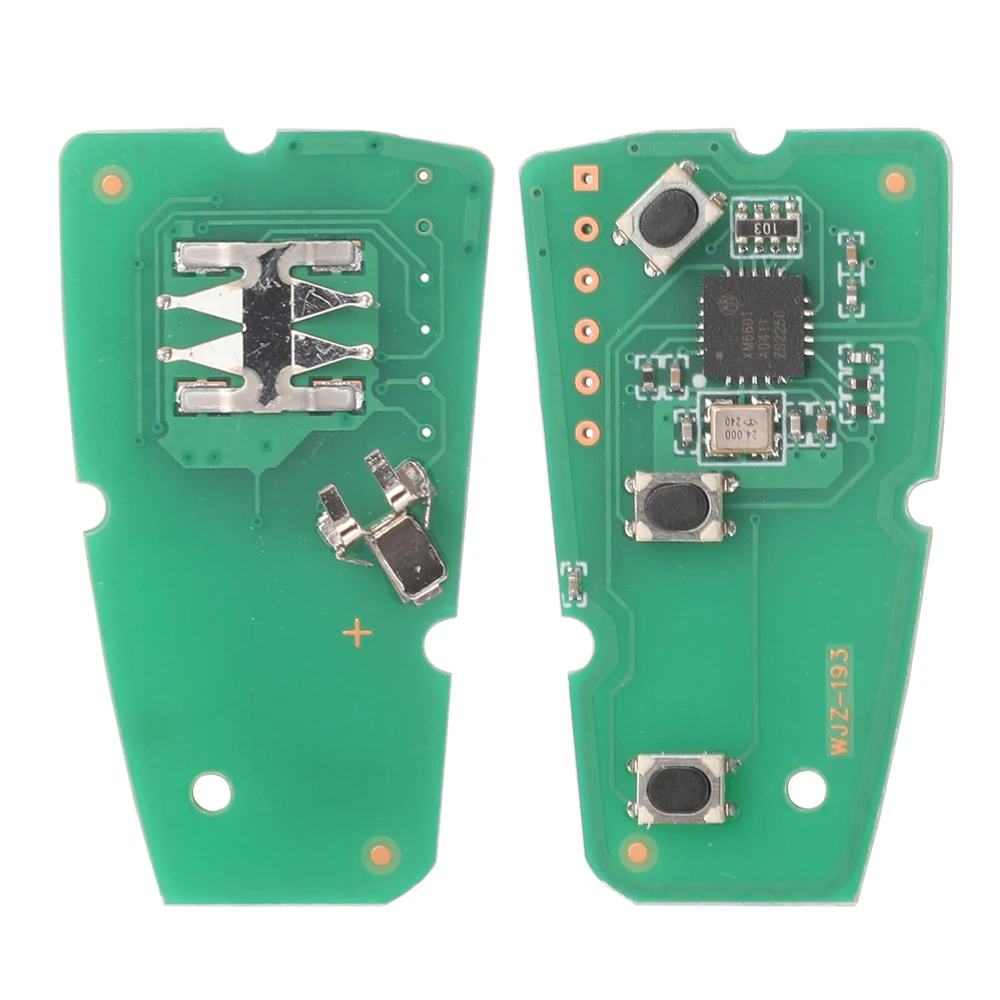 Jingyuqin Placa de Circuito Remoto Chave para Ford Focus MK3 e T6 Ranger substituição, FSK 3 Botões, FCCID 5WK49986, 433MHz