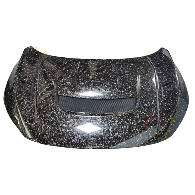 Suitable for Honda Civic FK8 Modified Carbon Fiber Varis Style Ventilated Lightweight Rapid Cooling Engine Hood