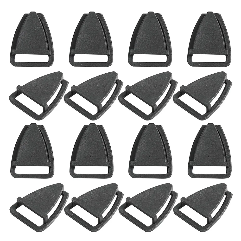 

20 шт. прочных пластиковых быстросъемных замков-пряжек для ремней безопасности для строительных касок и мотоциклетных шлемов