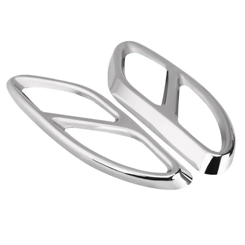 For Mercedes Benz W204 W205 W212 W213 W176 X253 GLC GLA universal exhaust pipe case Car exhaust tip muffler pipe cover trim