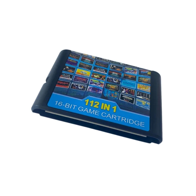 112 In 1 Game Cartridge 16 Bit Game Cartridge For Sega Megadrive Genesis Game Cartridge For PAL And NTSC