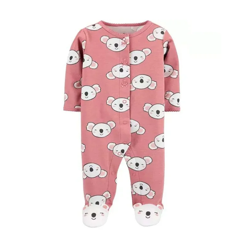 

2023 Новая мода в полоску Baby Romer, мягкая хлопковая одежда для маленьких мальчиков, одежда для новорожденных девочек, комбинезон на молнии для младенцев, От 3 до 12 месяцев