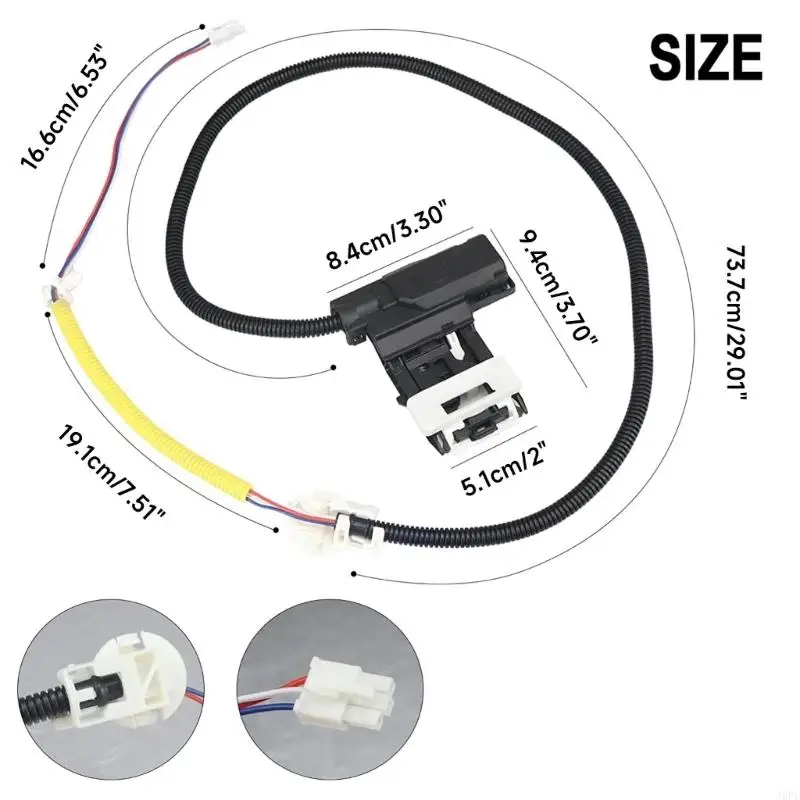 J6PE Alatch Assembly W10838613 W11253733 REPAR