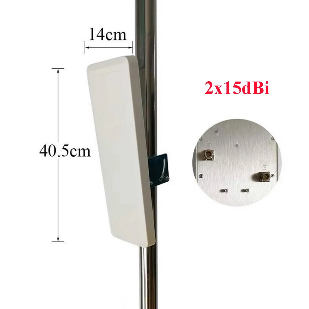 Huawei 5G MIMO Wall-Mounted Directional Antenna,3300-3800MHz,2 x 12/15dBi,Perfect for UK & EU Networks!