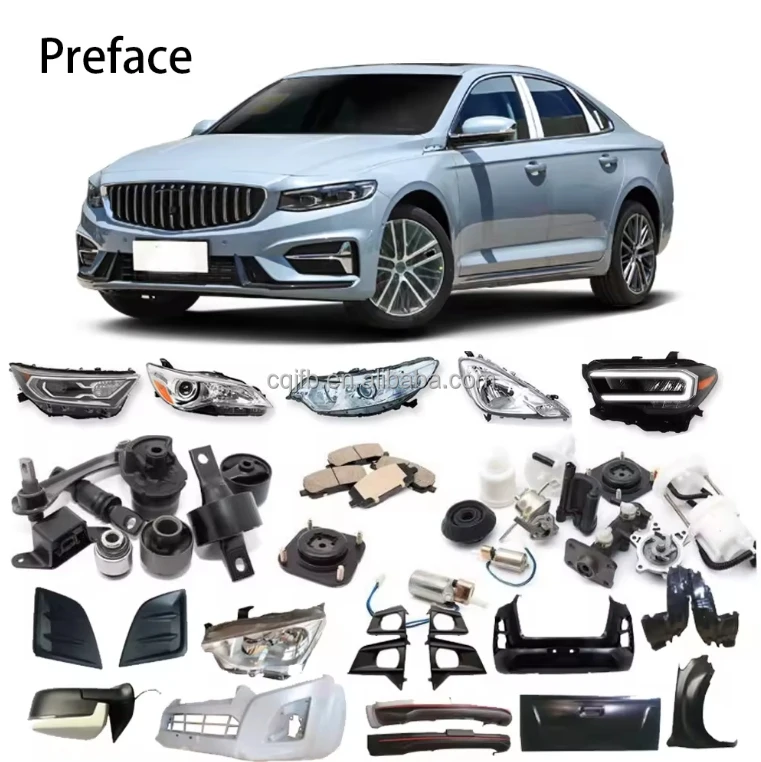 Auto spare parts for GEELY  all series Jiaji VF11 Monjaro  Tugella Xingyue S Preface geely all spare parts