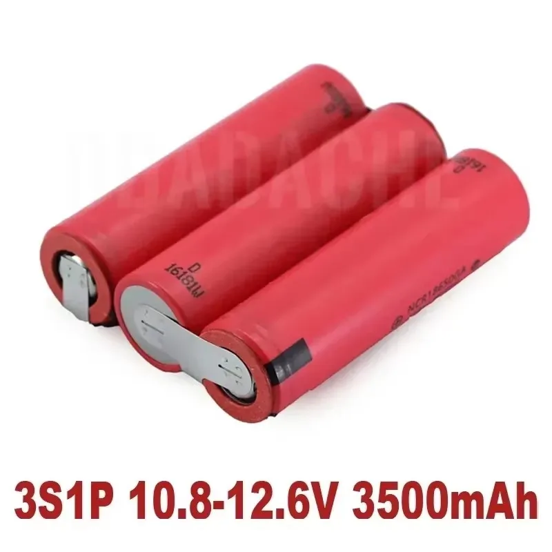 100% 20A 18650GA 3500mAh 7000mAh 3S-8S 7.4V 12.6V 14.8V 18V 25.2V 29.6V for screwdriver battery welding 18650 battery pack