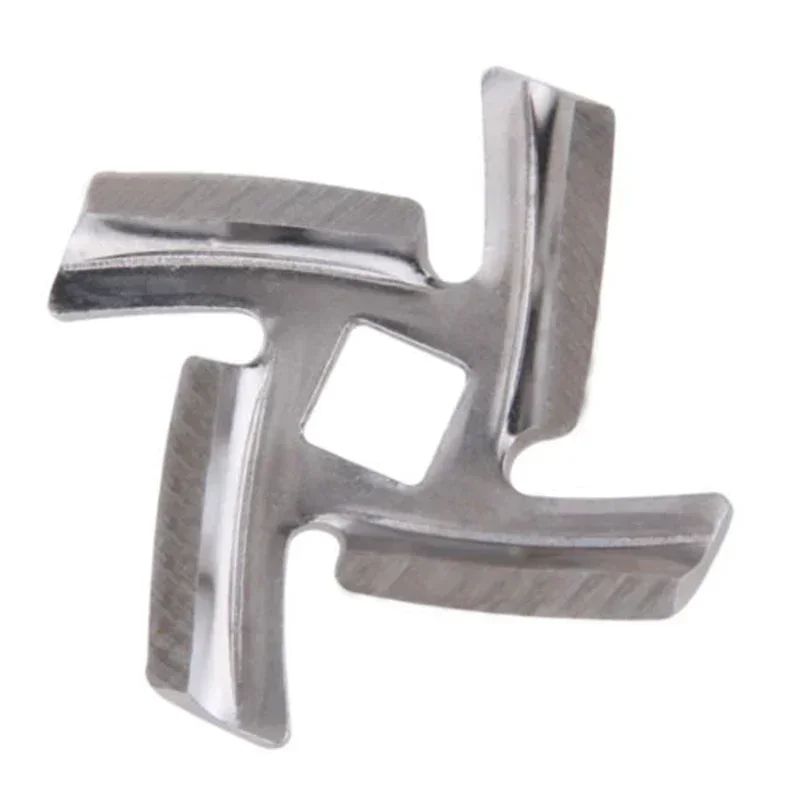 Kitchen Accessories Spare Parts With 8mm Inner Hole 1/3pcs Meat Grinder Mincer Stainless Blade Mincer view 2