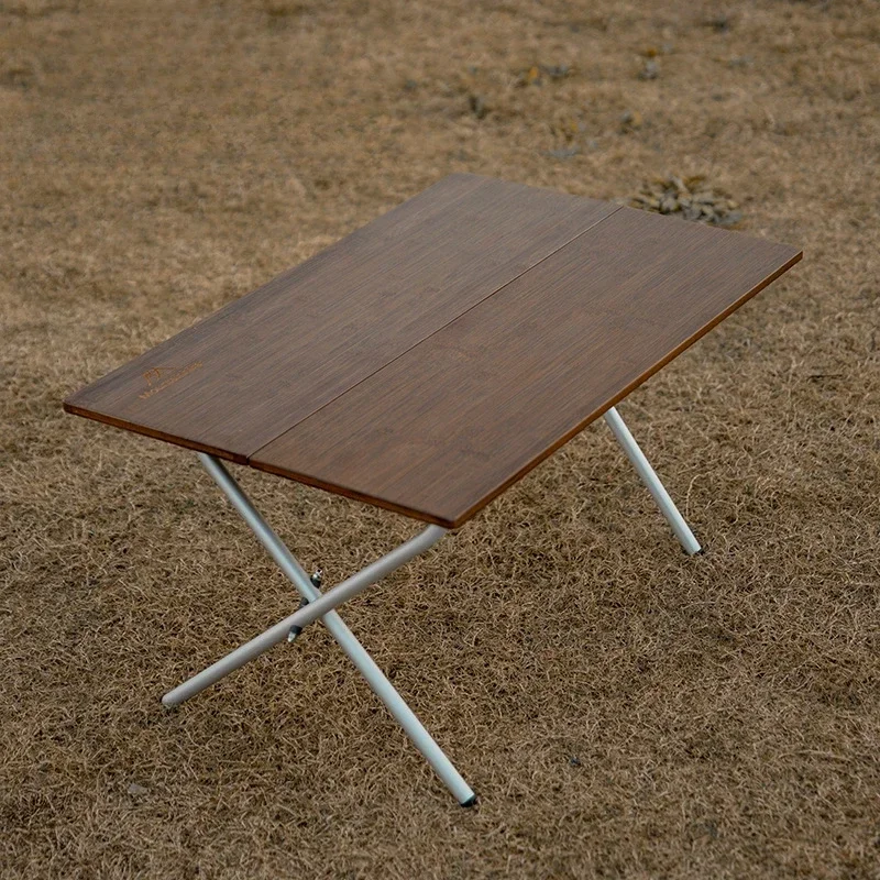 مجموعة طاولة وكرسي للتخييم في الهواء الطلق من ماونتن جيست، طاولة قابلة للطي للتخييم والنزهات #4