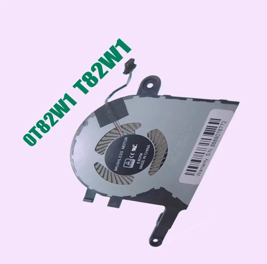 For DELL For Inspiron 15 5583 0T82W1 T82W1 DFS150705AH0T FL81 DC5V 0.5A Laptop CPU Fan