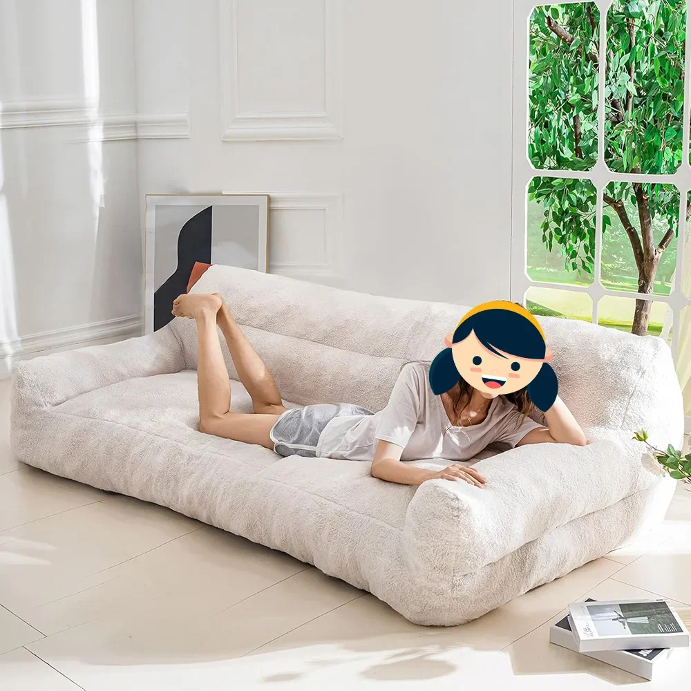 Non-slip bottom pet broken sponge armrest, sofa compression transportation backrest large human dog bed