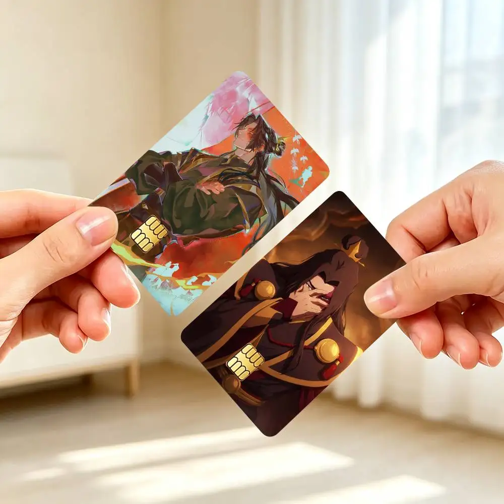 Z-Zuko Avatar The Last Airbender  Credit Card HD Stickers Small Chip Waterproof Sticker Game Card Decal Gift