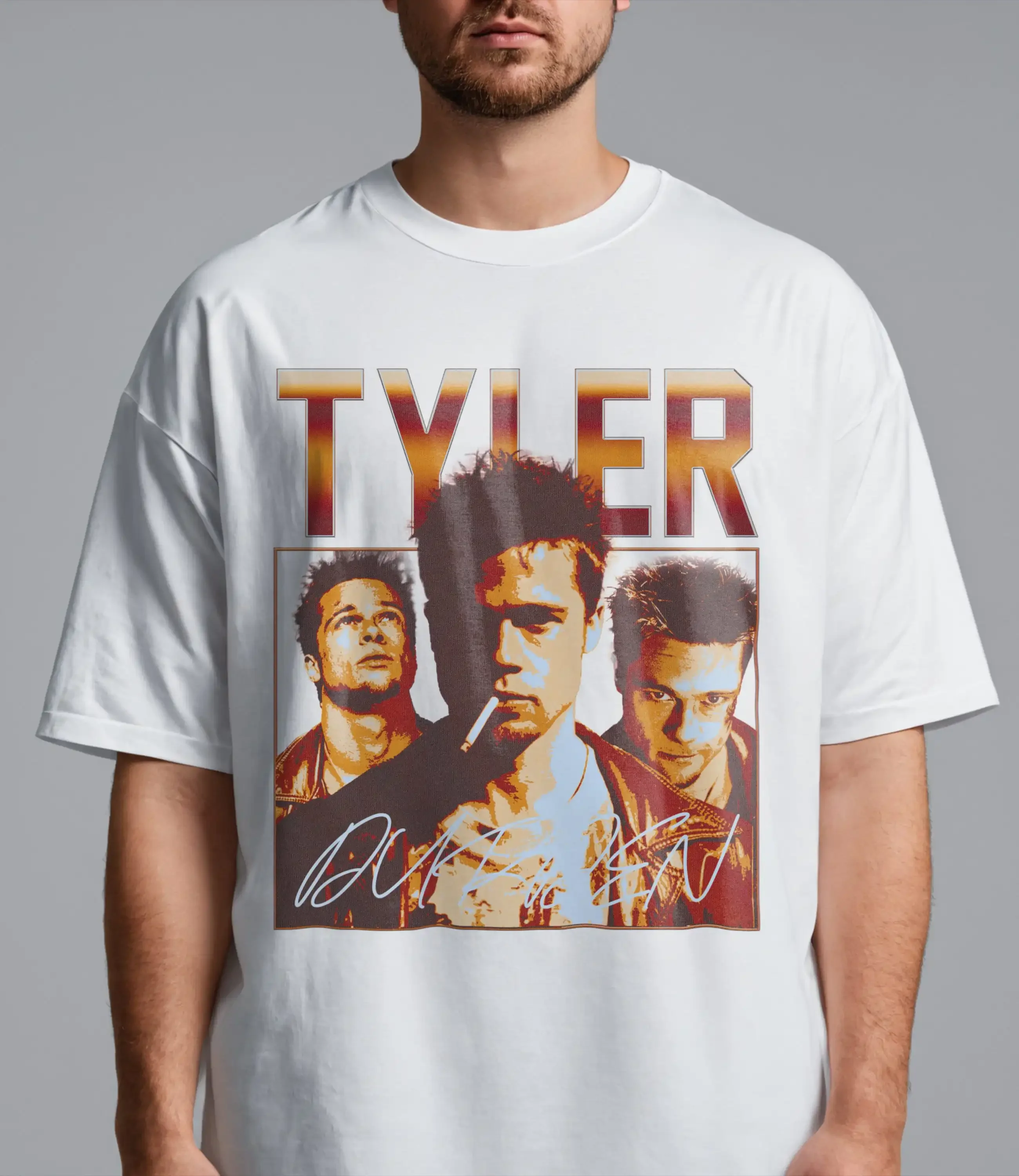 Limited Tyler Durden Fight Club Vintage T Shirt For Women And Man Oversized Best Seller