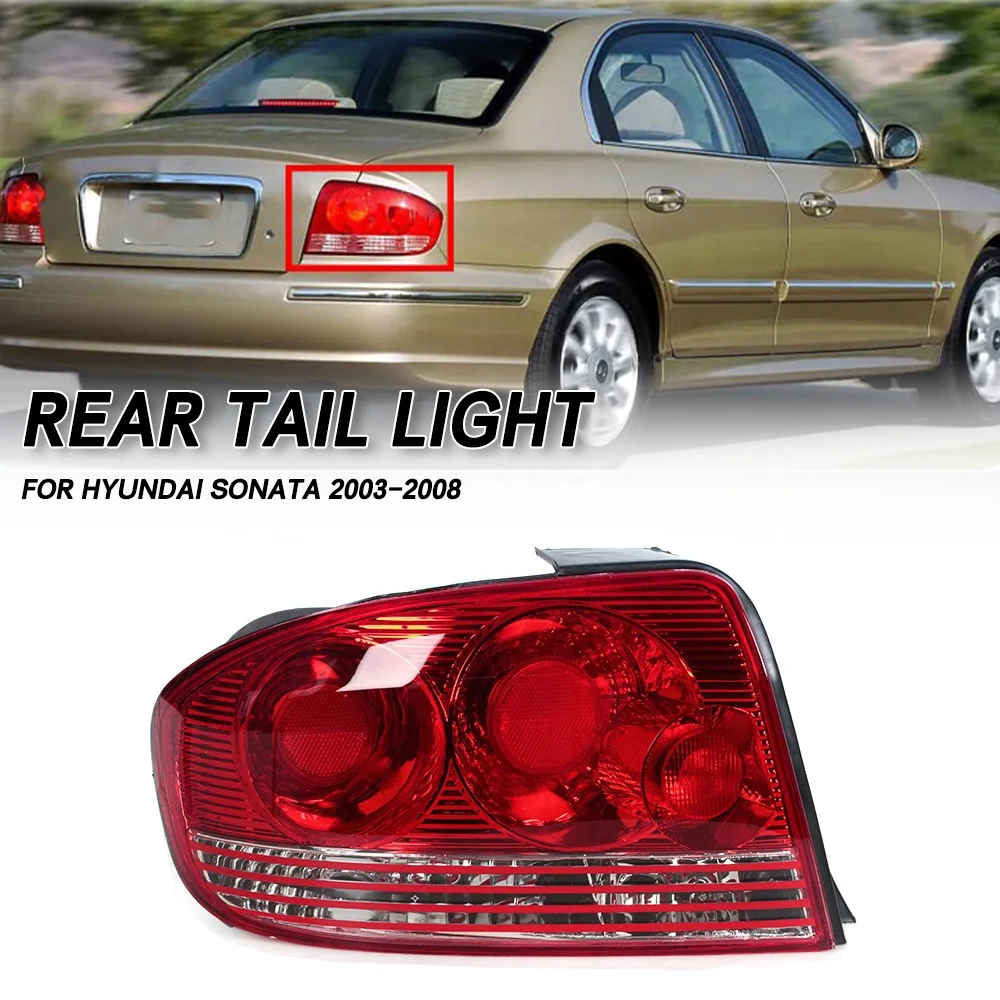 

Для Hyundai SONATA 2003-2008: Левый/Правый задний бампер, фонарь, стоп-сигнал, противотуманная фара