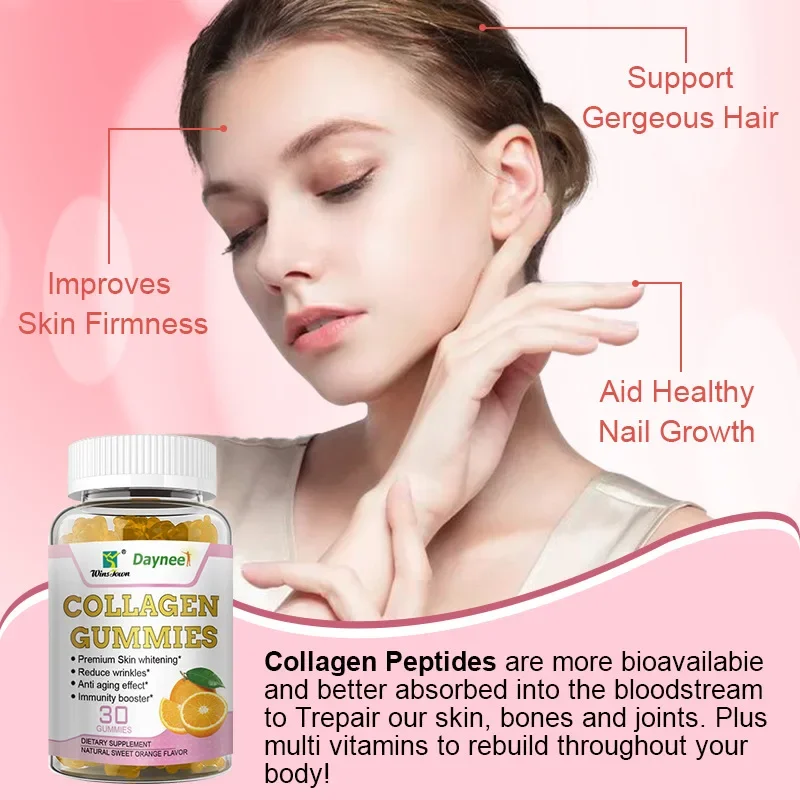 

Collagen gummies enhance immunity and prevent cardiovascular disease health food