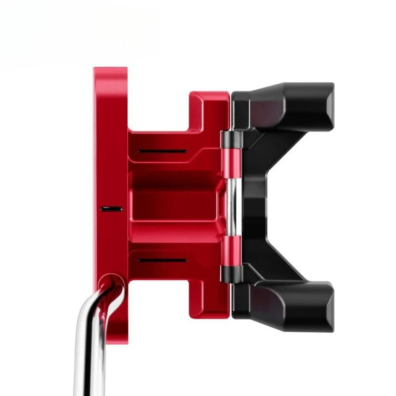 Golf putter, new deformable head, single stable low center of gravity club