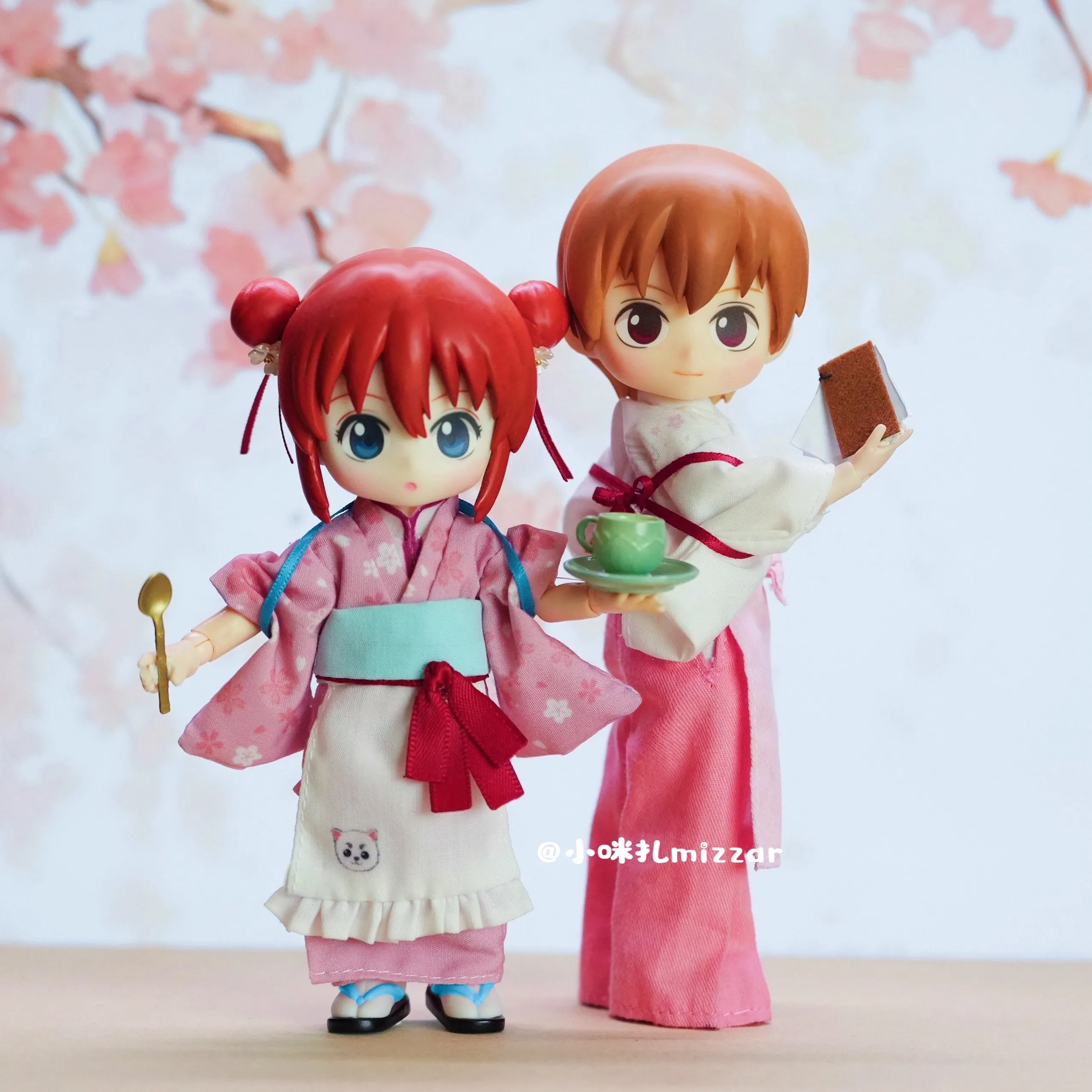 

[2 Panger Bravo Panger Tali か너ら Ob11 Одежда Okita Sougo Kagura 1/12 bjd Костюм Аниме Игра Косплей Продукт ручной работы Игрушки Аксессуары