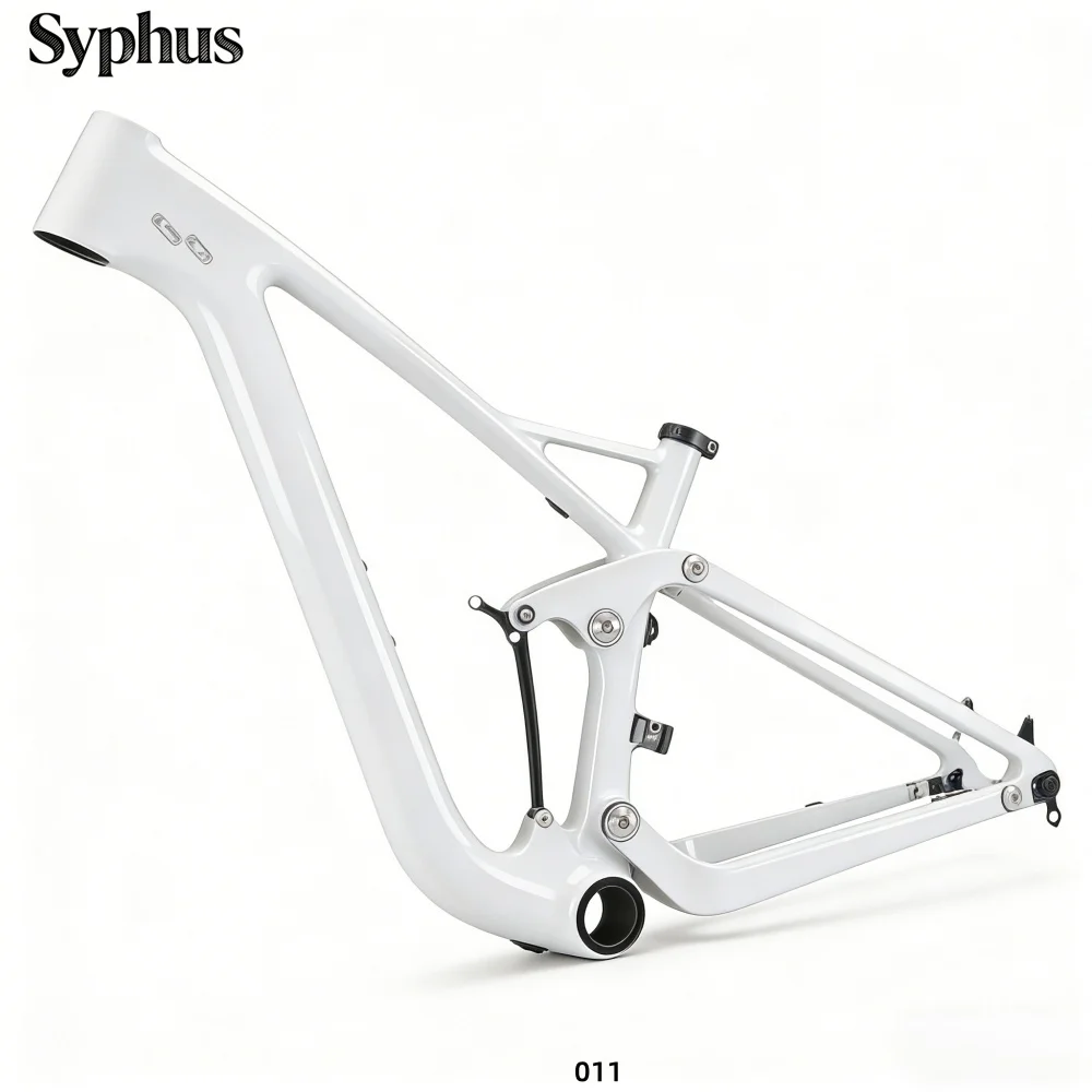 AliExpress Syphus Full Suspension MTB Frame Internal Cable 29er MTB Bicycle 142*12MM PF30 Soft Tail Bike Frame Mountain Bike Mtb 29 Frame