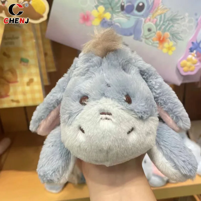 Плюшевый карандаш в форме мультяшной свиньи Eeyore, женская сумка для хранения канцелярских принадлежностей, плюшевый пенал, креативный подарок для детей