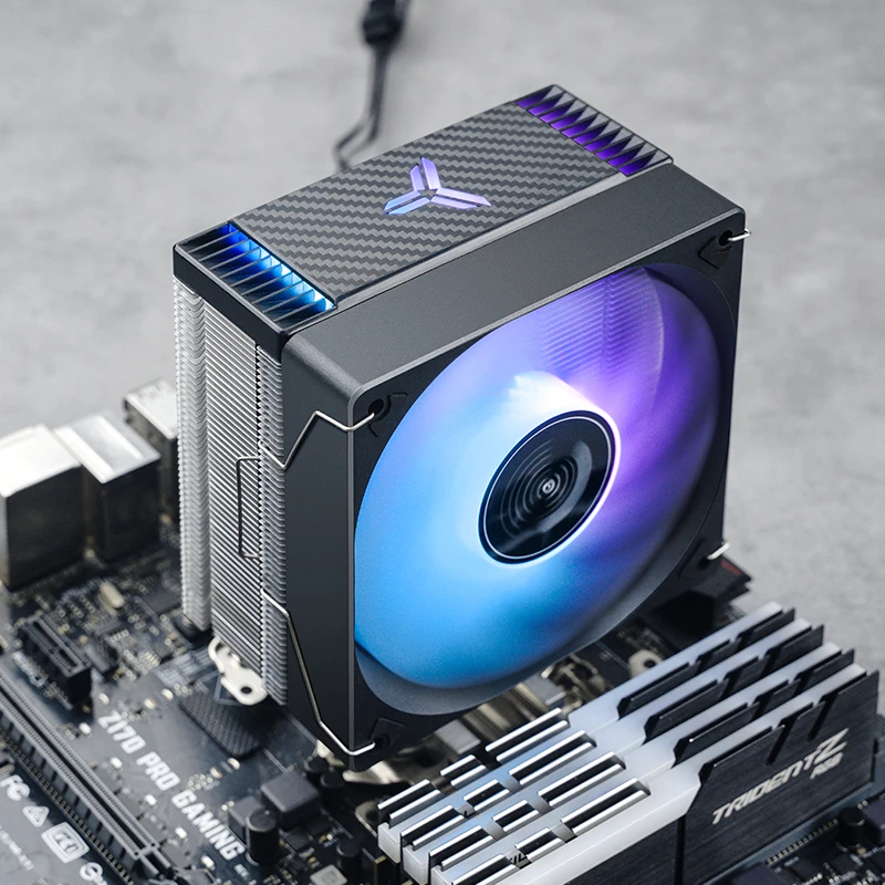 JONSBO CR-1000 EVO CPU Cooler 4 Heat pipes TDP 220W Computer Cooling Fan Heat Sink Air-Cooled Radiator For LGA1700 115X 1200 AM5