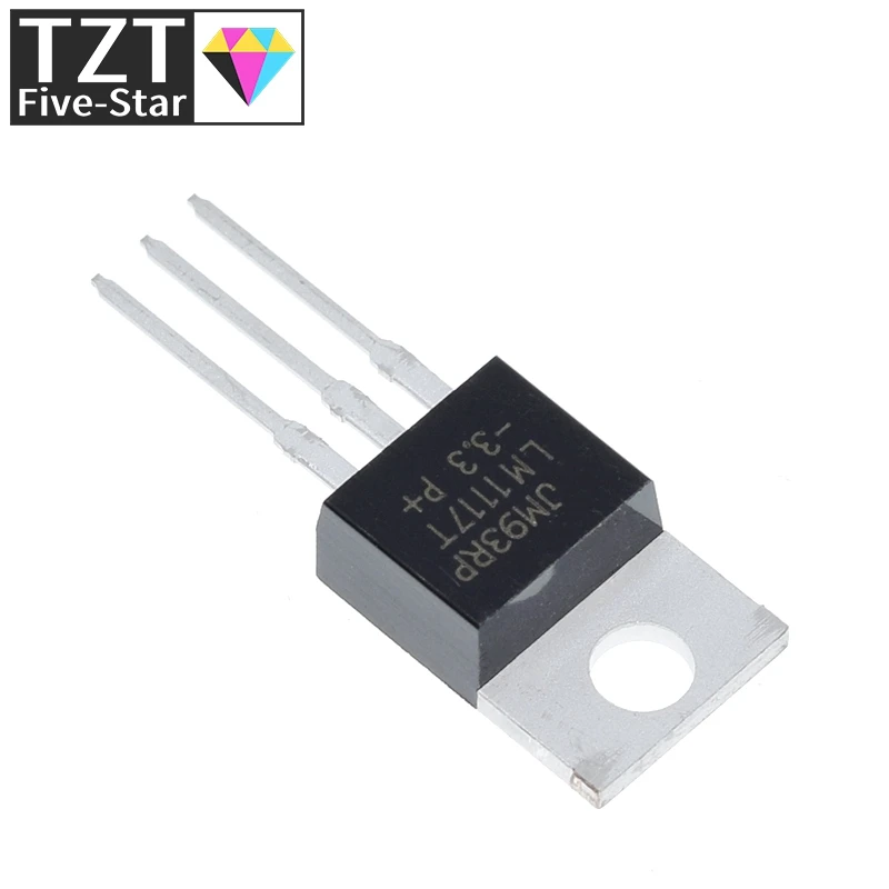 5/10 قطعة LM1117T-3.3 LM1117-3.3 LM1117T 3.3V LM1117 لوحدة الطاقة