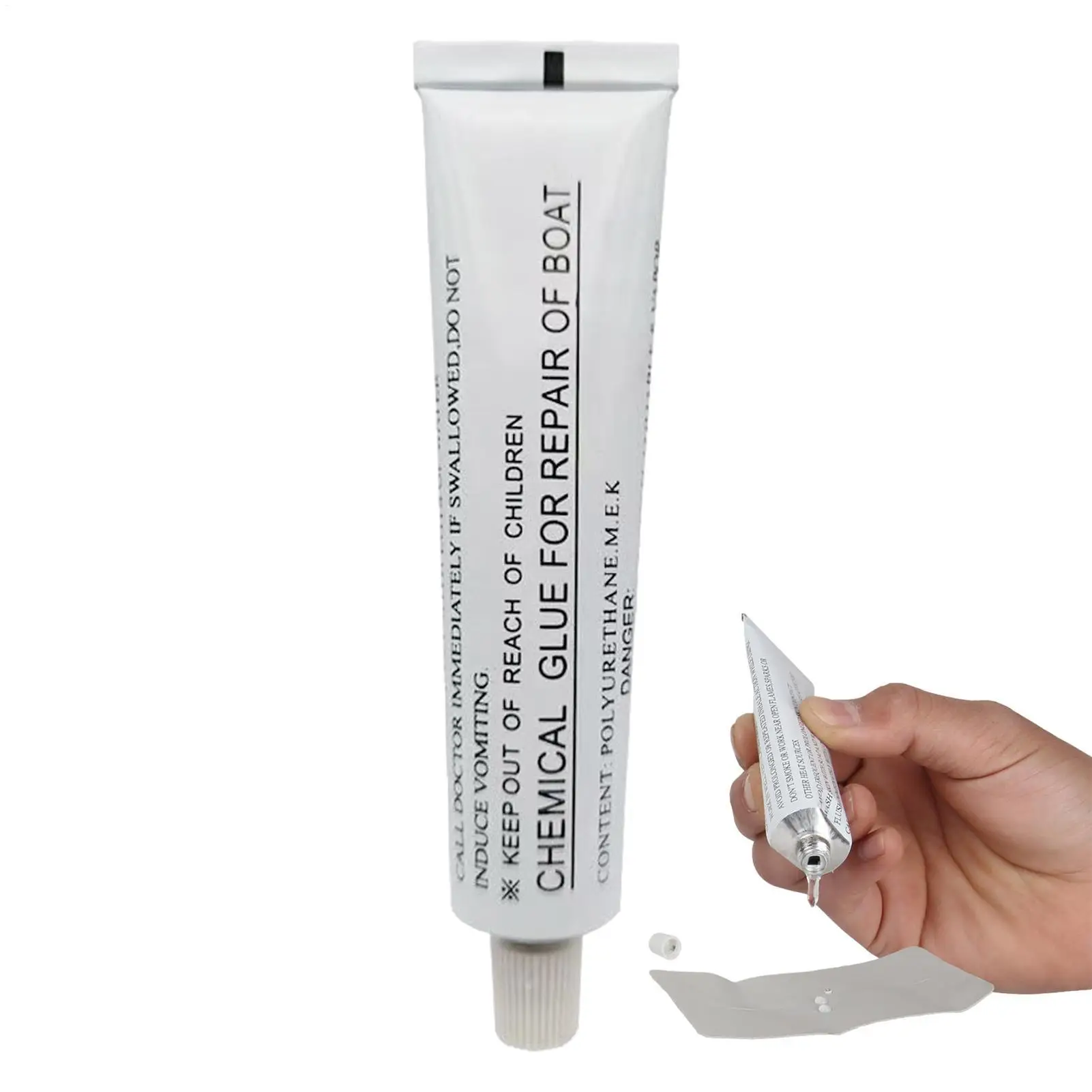 PVC Boat Adhesive 30ml Inflatable Boat Repair Glue Strong Adhesive Repair Tool for Kayak Paddle Boat Inflatable Boat Raft