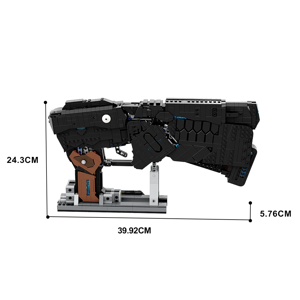 Setbricks Moc Psycho-Pass Dominator Bouwstenen Decoratie Bakstenen Diy Model Creatief Speelgoed Voor Kinderen Verjaardagscadeau