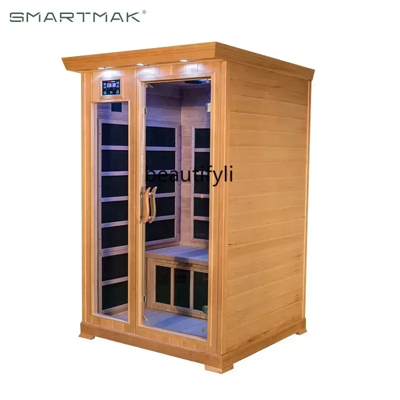 

53cqySingle double, tourmaline nano-steam home far-infrared steam room sauna