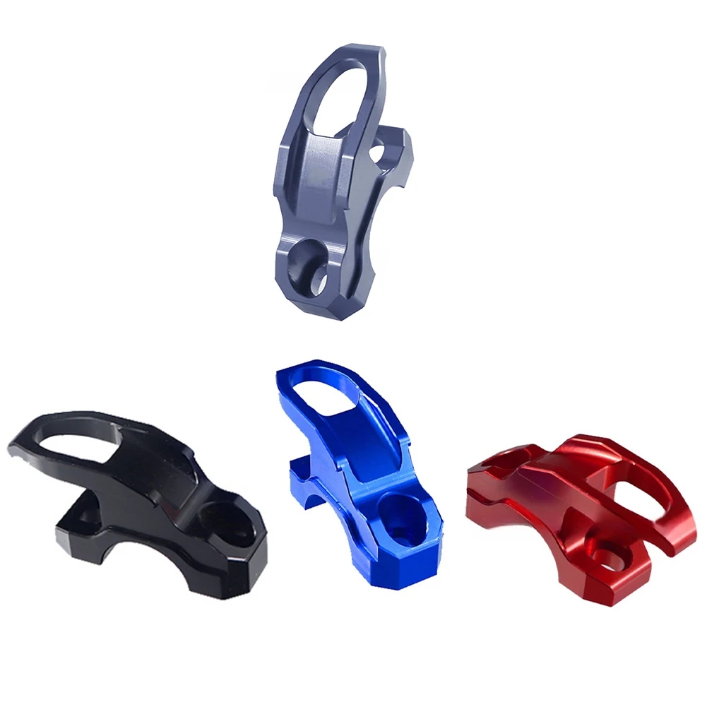 Blue Scooter Bag Holder Aluminum Alloy Hook For Scooter CNC Helmet Clamp Perfect For Storage Direct Replacement