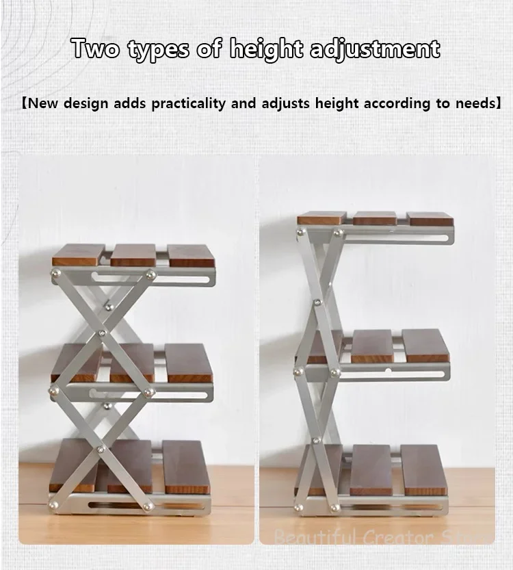 رف طاولة التخييم معدات التخييم خفيفة الوزن في الهواء الطلق طاولة قابلة للطي طاولة المشي لمسافات طويلة الجبلية رف التخييم طاولات القهوة #4