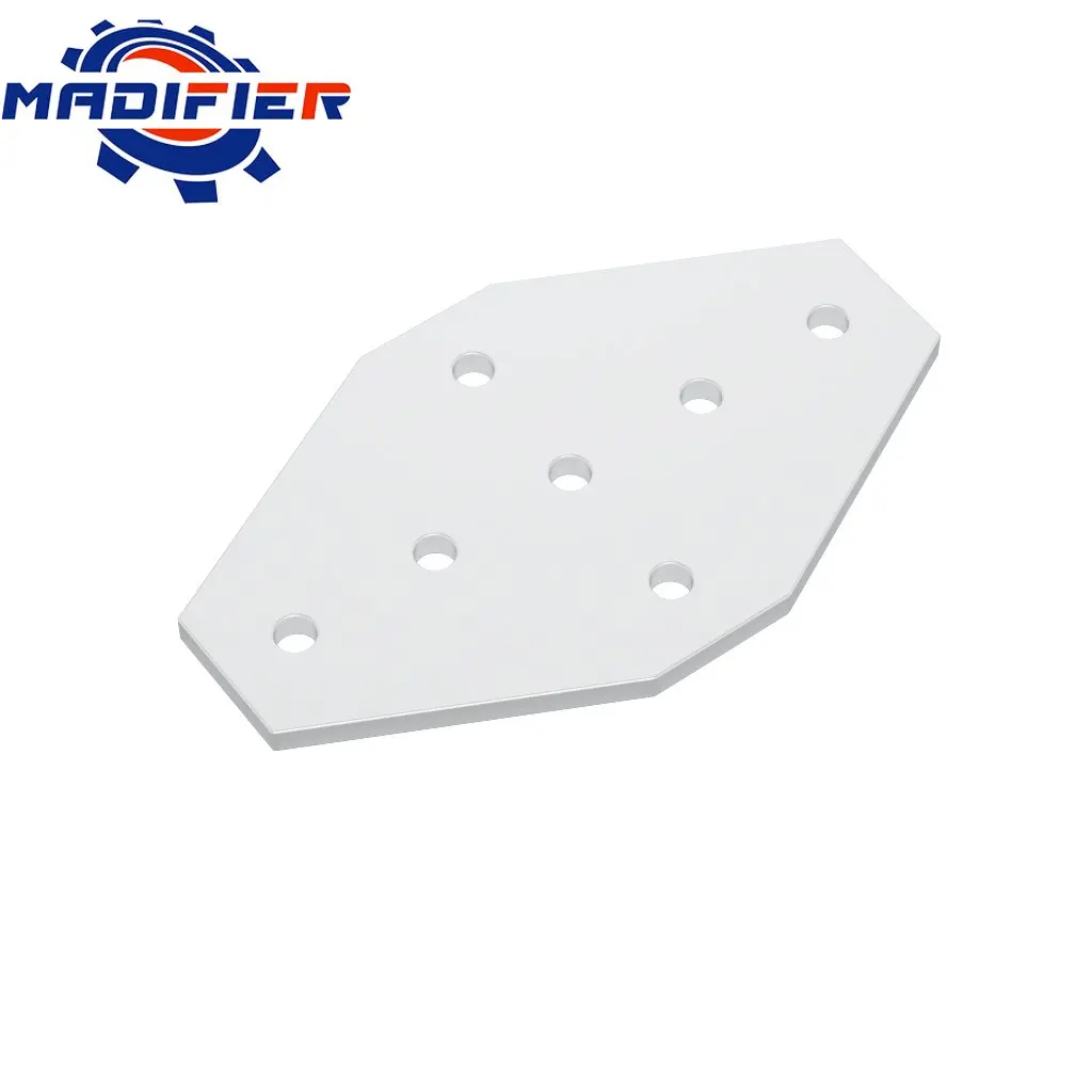 Openbuilds 5 Holes Cross Joint Board Plate Corner Angle Bracket Connection Strip for 2020 Aluminum Profile 1pcs