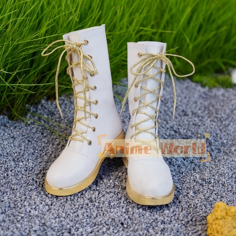 KPop Demon Hunters Zoey Rumi Cosplay Shoes Anime Costume Boots Custom Made Children Girls Shoes Boots