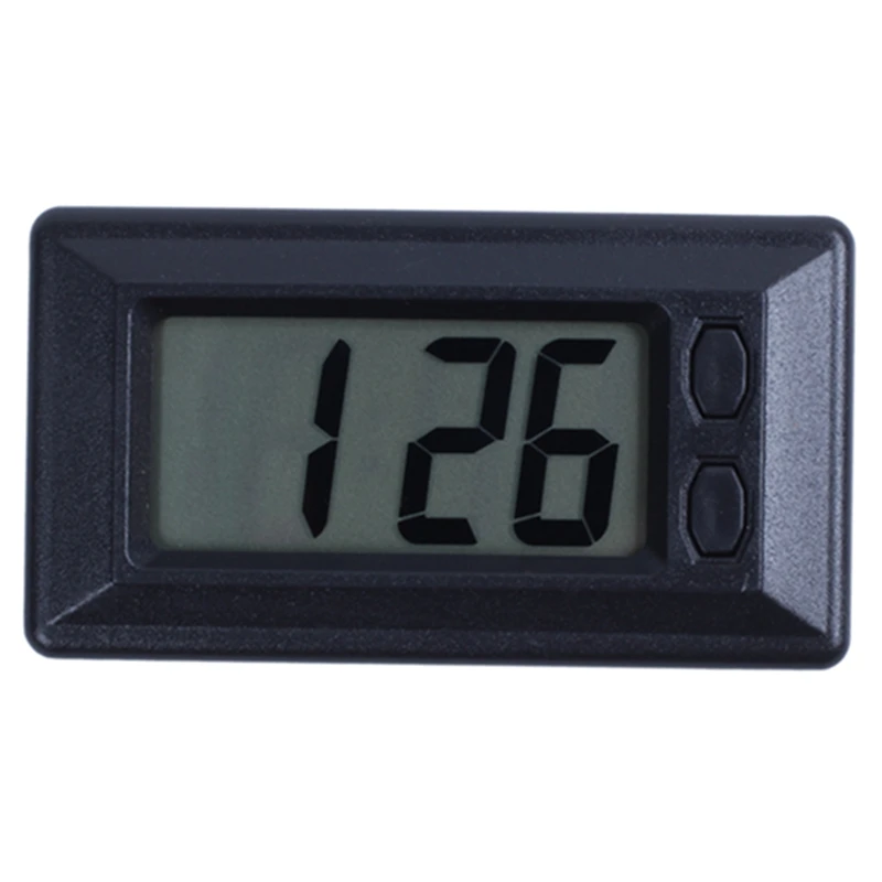 Ultra-Thin LCD Digital Display Vehicle Car Dashboard Clock With Calendar Cool