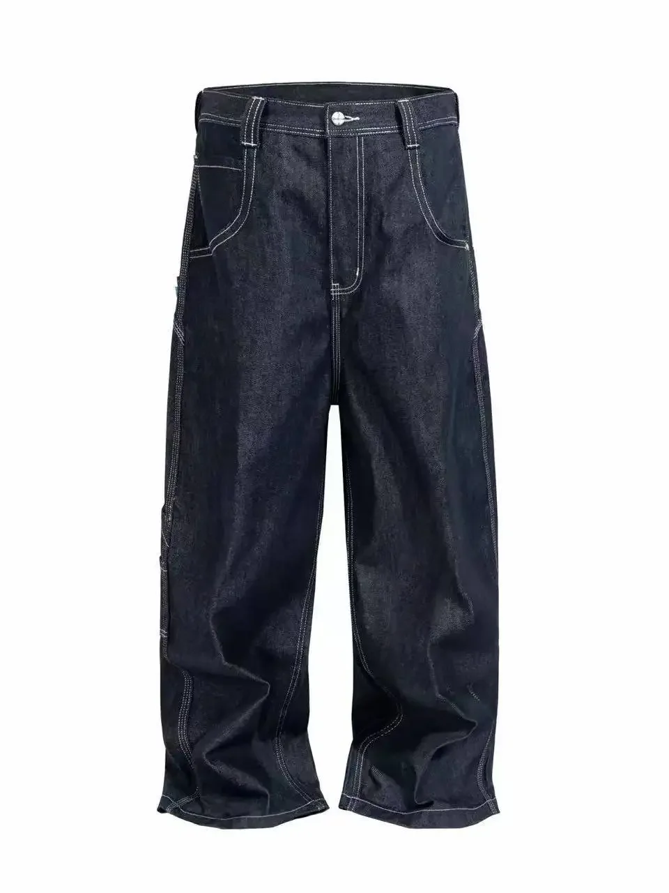Protocol index double pocket baggy cow jeans