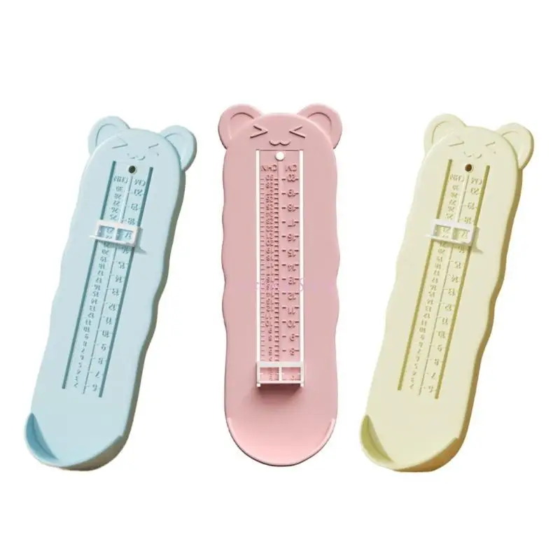 Y1ub bayi panjang pengukur bayi meter alat untuk pemilihan ukuran sepatu yang mudah